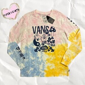 VANS Long Sleeve Graphic T Tie-Dye 🐰🛹